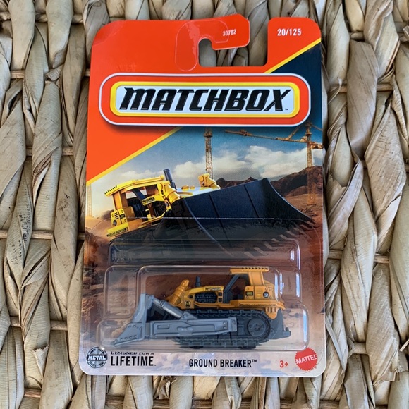 Ground Breaker Matchbox MBX Construction Vehicle 2025 Model MB948 GroundBreaker - Picture 7 of 8